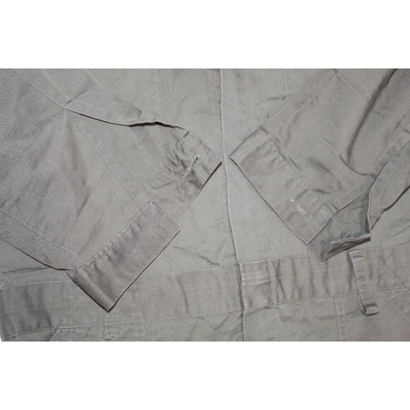 USMC US Marine Corps Olive Green OD Cotton Utility Coveralls Overalls 44 L Patch - Picture 7 of 11